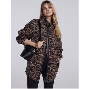 Varley Brown and Black Utility Jacket